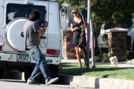 Ashley Tisdale Running Errands in Toluca Lake