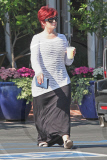 Sharon Osbourne Shops at Fred Segal