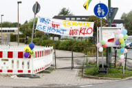 Protest gegen Neonazi-Aufmarsch in Bad Nenndorf