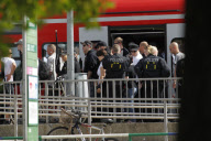 Protest gegen Neonazi-Aufmarsch in Bad Nenndorf