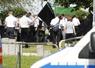 Protest gegen Neonazi-Aufmarsch in Bad Nenndorf