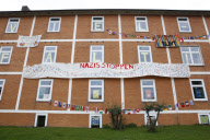 Protest gegen Neonazi-Aufmarsch in Bad Nenndorf