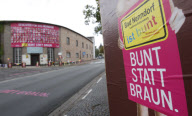 Protest gegen Neonazi-Aufmarsch in Bad Nenndorf
