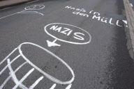 Protest gegen Neonazi-Aufmarsch in Bad Nenndorf