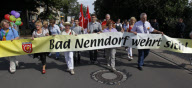Protest gegen Neonazi-Aufmarsch in Bad Nenndorf