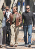 Arnold Schwarzenegger leaving Toscana - Part 2