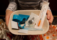 Insite Safe Injection Clinic in Vancouver, British Columbia, Canada - 11 May 2011