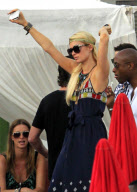 Paris Hilton im Pacha auf Ibiza