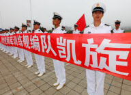 CHINA-LUSHUN-NAVY-FOREIGN VISIT-RETURN (CN)