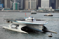 CHINA-HONG KONG-SOLAR CATAMARAN-MS TURANOR PLANET SOLAR-ARRIVAL (CN)