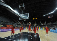 BRITAIN-LONDON-BASKETBALL INVITATIONAL-CHINA VS AUSTRALIA
