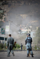 Selbstmordkommando der Taliban: Angriff auf das britische Kulturinstitut in der afghanischen Hauptstadt Kabul