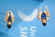 CHINA-SHENZHEN-UNIVERSIADE-DIVING-WOMEN'S SYNCHRONIZED 10M PLATFORM-FINAL (CN)