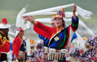 CHINA-TIBET-DAMXUNG-HORSE RACE FESTIVAL (CN) 