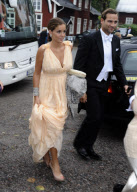 Natalie Rosta and Dag Werner Wedding, Gottrora Church, Sweden - 20 Aug 2011