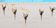 CHINA-SHENZHEN-UNIVERSIADE-RHYTHMIC GYMNASTICS-WOMEN-INDIVIDUAL ALL-AROUND FINAL (CN)