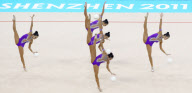 CHINA-SHENZHEN-UNIVERSIADE-RHYTHMIC GYMNASTICS-WOMEN-INDIVIDUAL ALL-AROUND FINAL (CN)