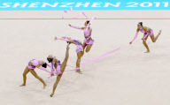 CHINA-SHENZHEN-UNIVERSIADE-RHYTHMIC GYMNASTICS-WOMEN-INDIVIDUAL ALL-AROUND FINAL (CN)