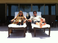 *EXCLUSIVE* {MUST CALL FOR PRICING} Charlie Sheen and Brooke Mueller on Vacation in Mexico