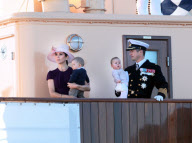 Frederik und Mary auf der Dannebrog unterwegs