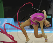 CHINA-SHENZHEN-UNIVERSIADE-RHYTHMIC GYMNASTICS-INDIVIDUAL RIBBON FINAL (CN)