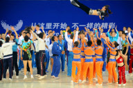 CHINA-SHENZHEN-UNIVERSIADE-AEROBIC GYMNASTICS-FAREWELL (CN)