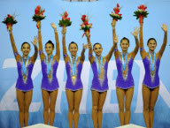 CHINA-SHENZHEN-UNIVERSIADE-RHYTHMIC GYMNASTICS-GROUP-5 BALLS (CN)