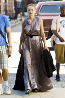 Sharon Stone on the Set of her New Film Gods Behaving Badly