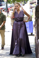 Sharon Stone on the Set of her New Film Gods Behaving Badly