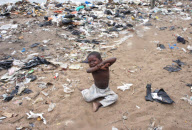 COTE D'IVOIRE-ABIDJAN-SLUM