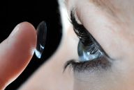 Woman almost suffers permanent eye damage by sleeping in contact lenses, Norwich, Norfolk, Britain - 26 Jul 2011