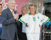 Caesars Palace welcomes Rod Stewart to kick-off his 2-year residency, Las Vegas, America - 24 Aug 2011