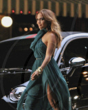 Jennifer Lopez Films A Night Scene For Fiat 500