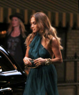 Jennifer Lopez Films A Night Scene For Fiat 500