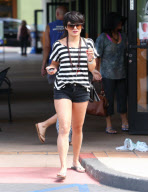 Vanessa Hudgens gets pampered at the salon