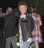 EXCLUSIVE Sean Penn spits on the paps!