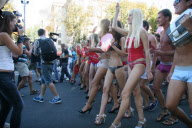 UKRAINE-KIEV-UNDERWEAR MODELS-PARADE