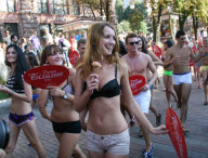 UKRAINE-KIEV-UNDERWEAR MODELS-PARADE