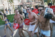 UKRAINE-KIEV-UNDERWEAR MODELS-PARADE