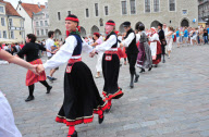 ESTONIA-TALINN-MARATHON DANCE-ENDS