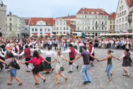 ESTONIA-TALINN-MARATHON DANCE-ENDS