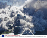 New York Police Department photographs of World Trade Center on 9/11, New York, America - 11 Sep 2001