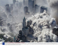 New York Police Department photographs of World Trade Center on 9/11, New York, America - 11 Sep 2001