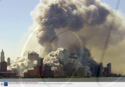 AFTERMATH OF TERRORIST ATTACKS ON WORLD TRADE CENTRE, NEW YORK, AMERICA - 11 SEP 2001