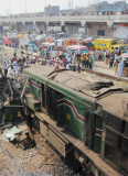 PAKISTAN-LAHORE-TRAIN COLLISION