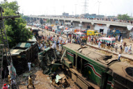 PAKISTAN-LAHORE-TRAIN COLLISION