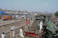 PAKISTAN-LAHORE-TRAIN COLLISION