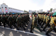 KYRGZSTAN-BISHKEK-INDEPENDENCE-MILITARY PARADE 