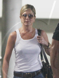 Jennifer Aniston and Justin Theroux leaving yoga