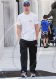Swedish Tennis Player Robin Soderling Walking with his Girlfriend